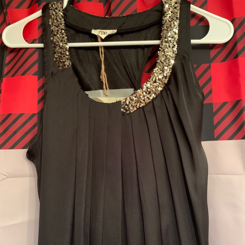 Black High Low Dress